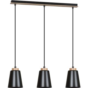Lampa wisząca BOLERO 3 BLACK 442/3 3x60W/E27 IP20 od Emibig