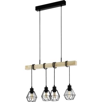 Lampa wisząca TOWNSHEND 5 44075 4x60w/e27 ip20 od Eglo