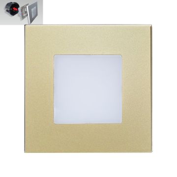Lampa schodowa do zabudowy STEP LIGHT 48334 1x1W/LED 60lm IP20 od Prezent