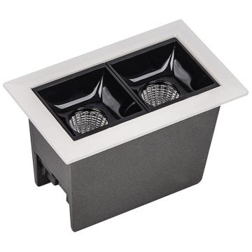 Downlight wpuszczany RECESSED GRILLE S085 3000K 5W/led 350lm IP20 od Zambelis