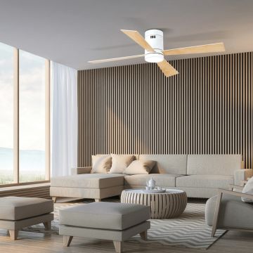 Wentylator CEILING FAN 19137 3000K, 4000K, 6000K 15W/led 1500lm IP20 od Zambelis