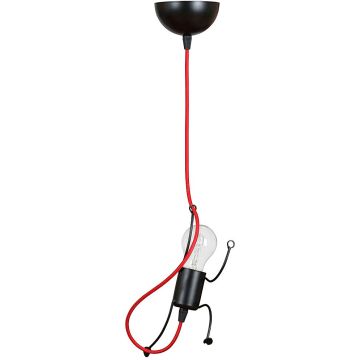 Lampa wisząca BOBI 1 BLACK 537/1 1x60W/E27 IP20 od Emibig