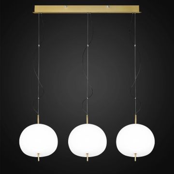 Lampa wisząca APPLE LA058/CL3 3000K 3x3x7W/LED 1260lm IP20 od Altavola Design