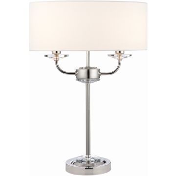 Lampka stołowa NIXON 60804 2x40W/E14 od Endon