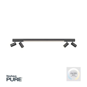 Lampa sufitowa PURE-LINE 6121-13 2700K-3000K 5x4W/LED CCT 1280lm IP20 od Paul Neuhaus