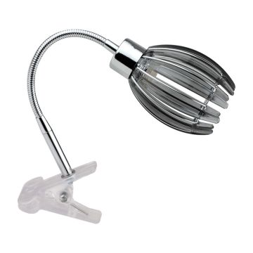 Lampka biurkowa z klipsem EZZO II. 61211 1x33W/G9 IP20 od Prezent
