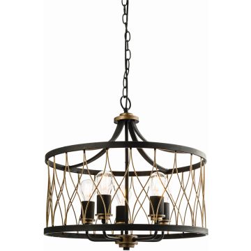 Żyrandol HESTON 61498 5x60W/E27 od Endon