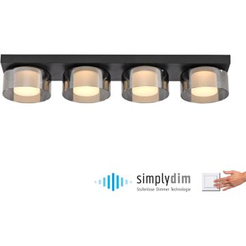 Lampa sufitowa RIKA 6164-18 3000k 4x24W/LED 3800lm ip20 od Paul Neuhaus