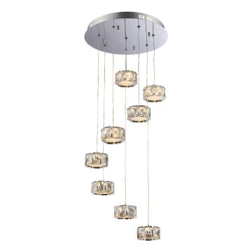 Lampa wisząca KNOX 62415 8x5W/LED 2898lm IP20 od Prezent
