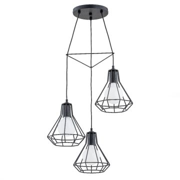 Lampa wisząca KORD 62134 3x60W/E27 IP20 od Alfa
