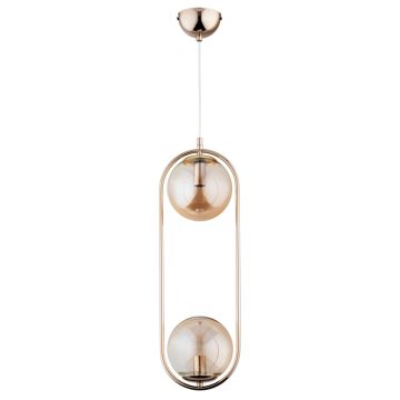 Lampa wisząca Oval 62250 2x40W/E14 IP20 od Alfa