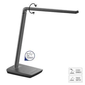 Lampka biurkowa AUMERA 63117 1x8W/LED IP20 od Prezent