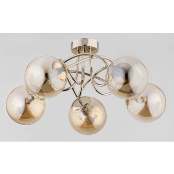 Lampa sufitowa BANKO 63204 5x10W/E14 IP20 od Alfa