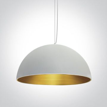 Lampa wisząca Bowl Shade 63022B/W/BS 1x20W/E27 IP20 od One Light