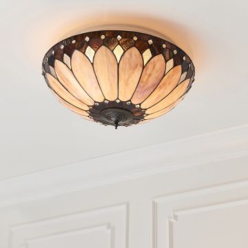 Plafon sufitowy Brooklyn 63973 2x60W/E27 od Endon
