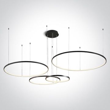 Lampa wisząca Decorative 63150C/B/W 3000K 1x100W/LED 7400lm IP20 od One Light