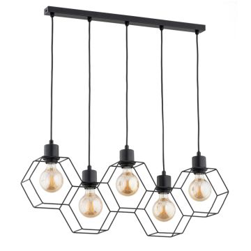 Lampa wisząca Kombi 63175 5x60W/E27 IP20 od Alfa