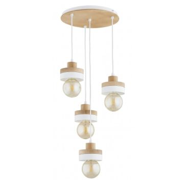 Lampa wisząca LARSO 63410 4x15W/E27 od Alfa