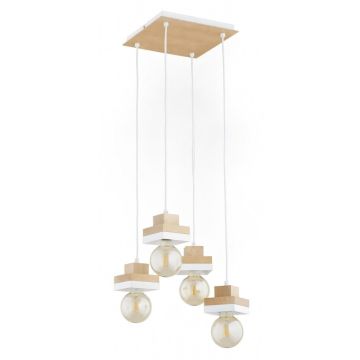 Lampa wisząca MIKO 63414 4x15W/E27 od Alfa