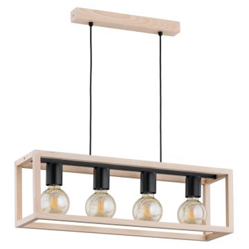 Lampa wisząca Pako 63143 4x60W/E27 IP20 od Alfa