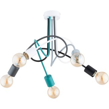 Lampa sufitowa TANGO 63393 5x15W/E27 od Alfa