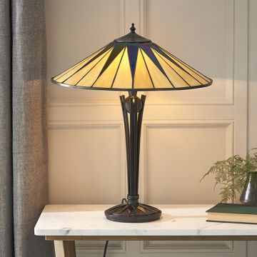 Lampka stołowa Dark Star 64045 2x60W/E27 od Endon