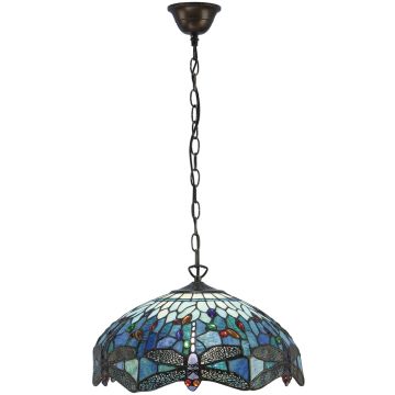 Lampa wisząca Dragonfly blue 64080 3x60W/E27 od Endon