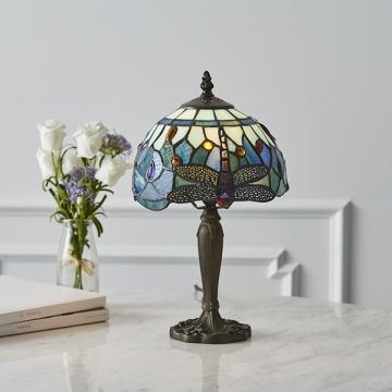 Lampka stołowa Dragonfly blue 64088 1x40W/E14 od Endon
