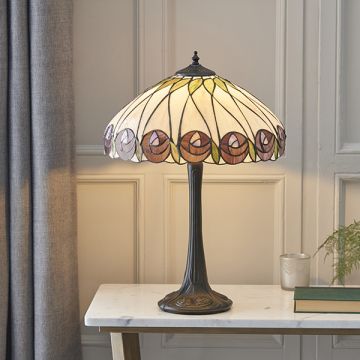 Lampka stołowa Hutchinson 64177 1x60W/E27 od Endon