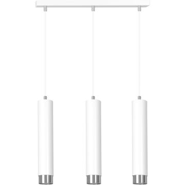 Lampa wisząca KIBO 3 WH/CHROME 641/3 3x30W/GU10 IP20 od Emibig