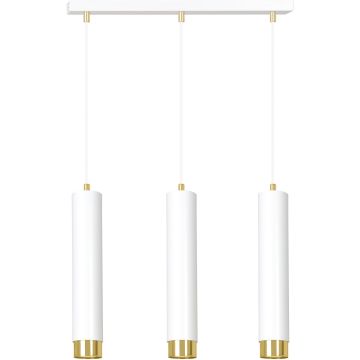 Lampa wisząca KIBO 3 WH/GOLD 642/3 3x30W/GU10 IP20 od Emibig