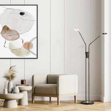 Lampa podłogowa Dent 40300 2700K 2x6W/LED 1600 lm IP20 od Fischer&Honsel
