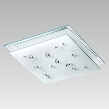Plafon IKAROS KRISTAL 65107 3x60W/E27 IP20 od Prezent