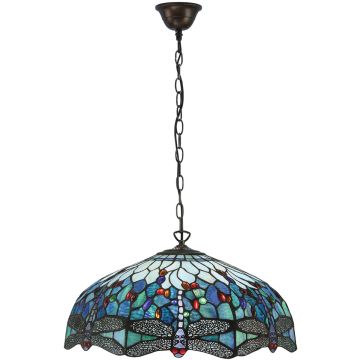 Lampa wisząca Dragonfly blue 66148 3x60W/E27 od Endon