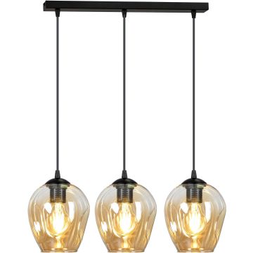 Lampa wisząca ISTAR 3 BL MIODOWY 677/3 3x40W/E27 IP20 od Emibig