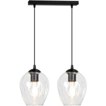 Lampa wisząca ISTAR 2 BL TRANSPARENT 679/2 2x40W/E27 IP20 od Emibig