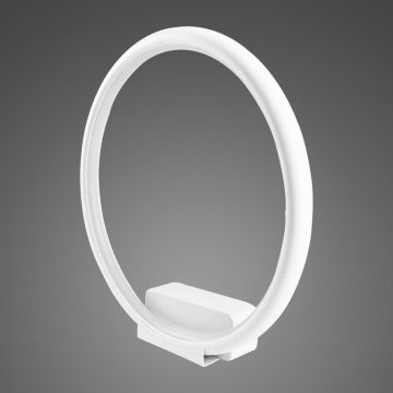 Kinkiet Ledowe okręgi LA073/W_in_3k_white 3000K 1x15W/LED 900lm IP44 od Altavola Design