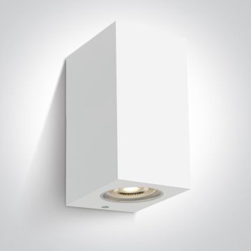 Kinkiet Outdoor Cube 67142K/W 2x6W/GU10 IP65 od One Light