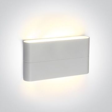 Kinkiet Outdoor Slim Range Up & down 67376A/W/W 3000K 2x6W/LED 420lm IP54 od One Light