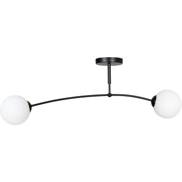 Lampa sufitowa PREGOS 2 BLACK 670/2 2x40W/E14 IP20 od Emibig