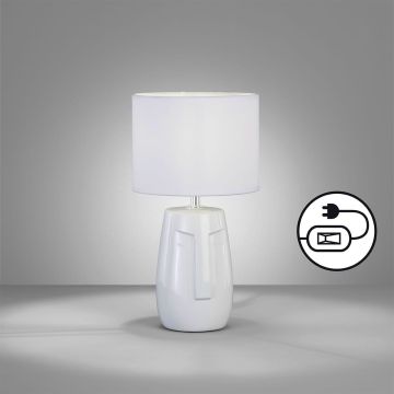 Lampa stołowa Face 50713 1x25W/E14 IP20 od Fischer&Honsel