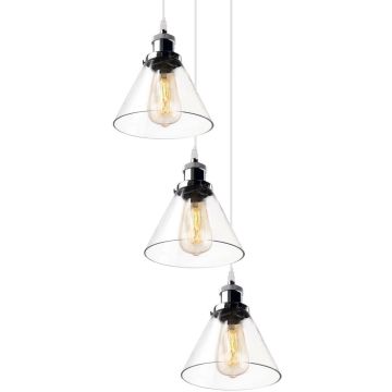 Lampa wisząca NEW YORK LOFT LA034/CO3_chrom 3x40W/E27 IP20 od Altavola Design