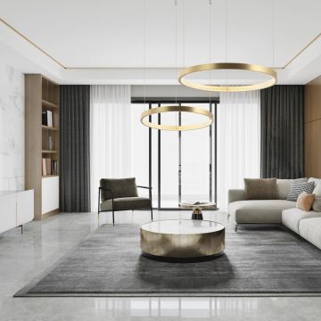 Lampa wisząca PENDANT LIGHT 2007 3000K 53W/led 3600lm IP20 od Zambelis