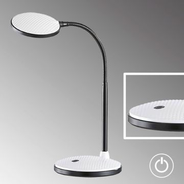 Lampka biurkowa Work 50596 3000K 1x4.5W/HV-LED 450 lm IP20 od Fischer&Honsel