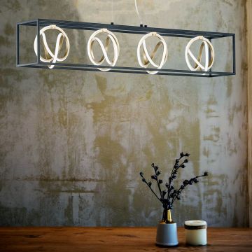 Lampa wisząca Gisi 60606 2700K 4x15W/LED 5900 lm IP20 od Fischer&Honsel