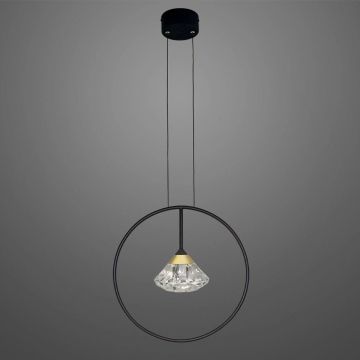 Lampa wisząca Tiffany LA059/P_black 3000K 1x3W/LED 180lm IP20 od Altavola Design