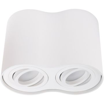Downlight natynkowy BASIC ROUND C0085 2x50w/gu10 ip20 od Maxlight