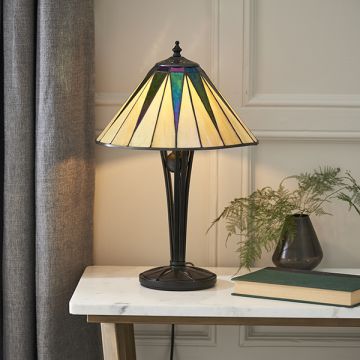 Lampka stołowa Dark Star 70367 1x40W/E14 od Endon