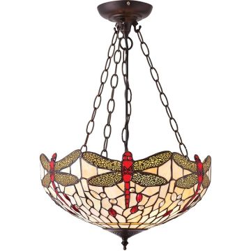 Lampa wisząca Dragonfly beige 70759 3x60W/E27 od Endon