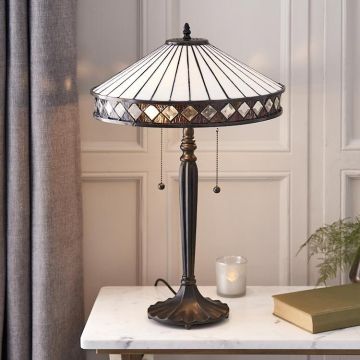 Lampka stołowa Fargo 70935 2x60W/E27 od Endon